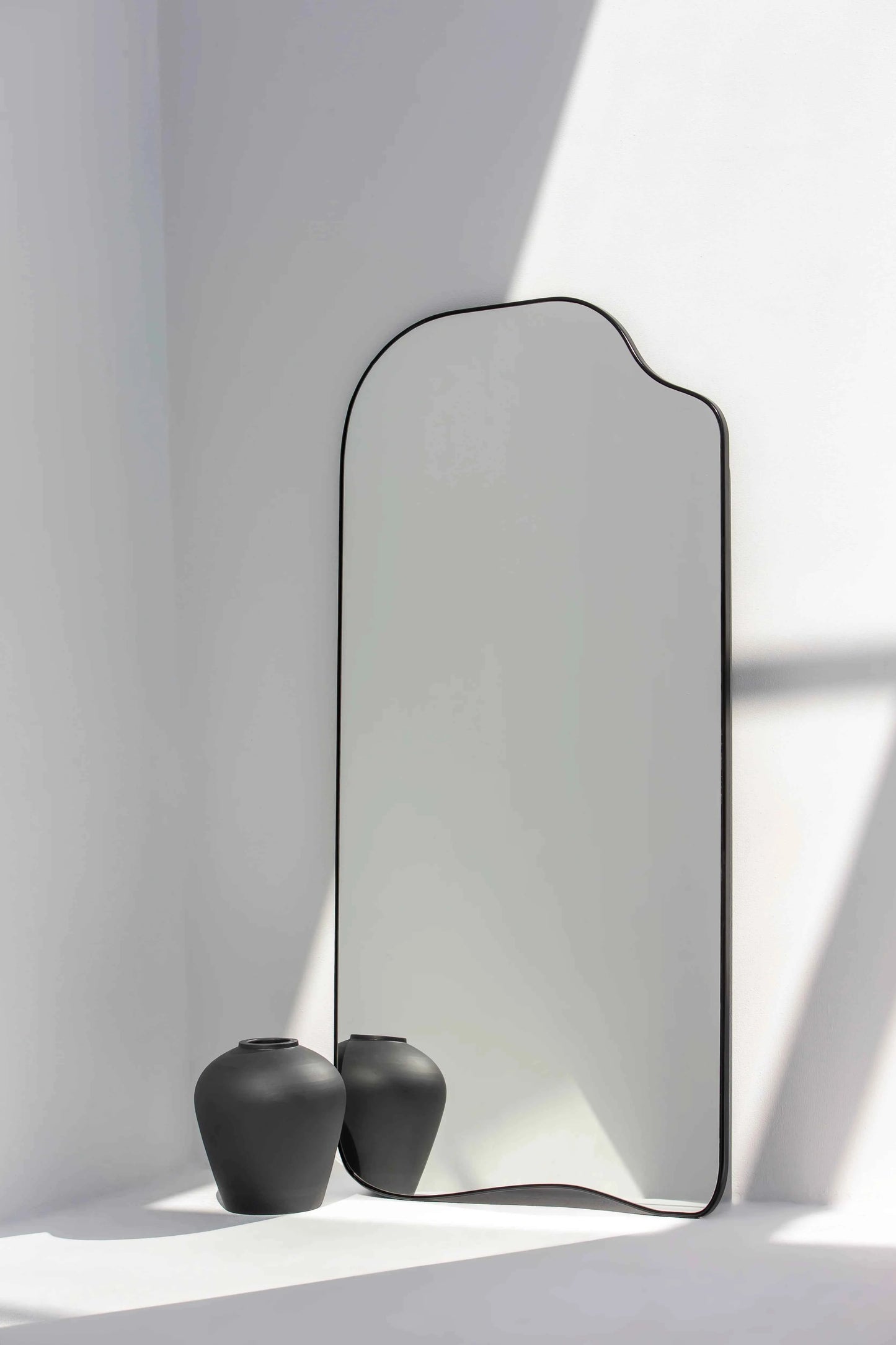 Miroir Organique Doré Arcadia
