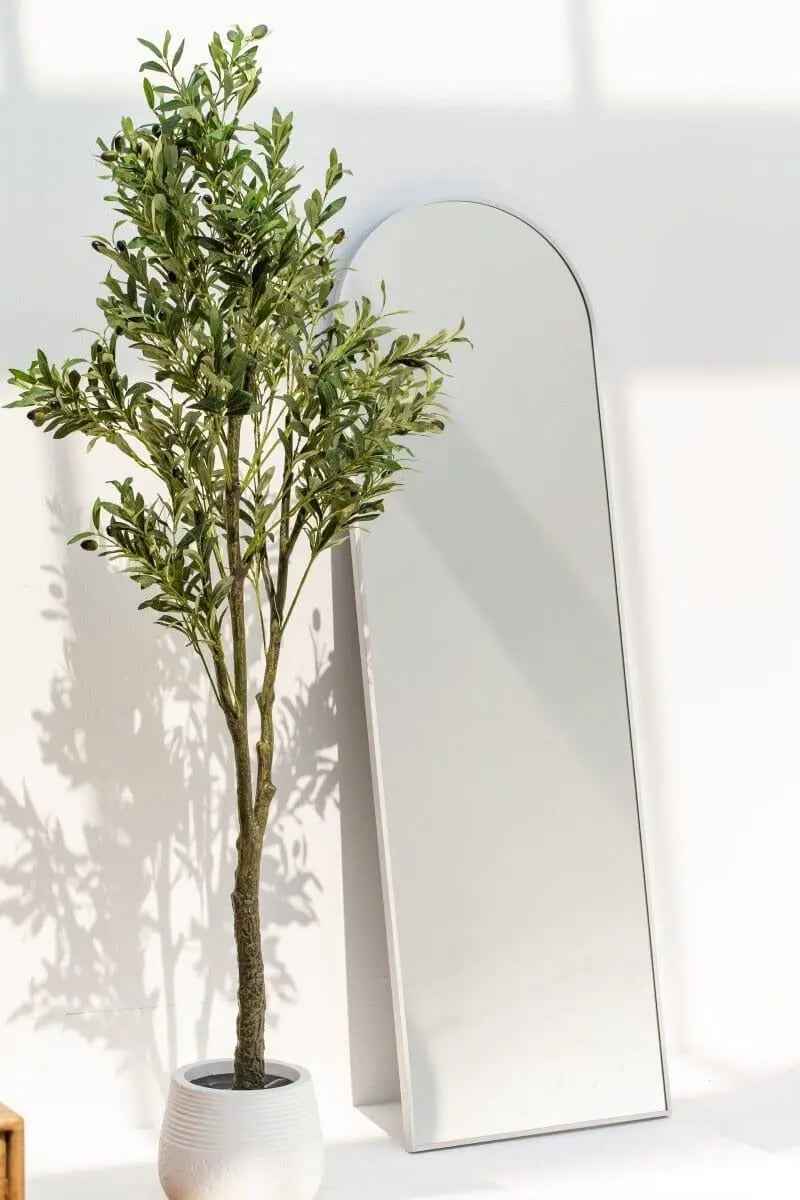 Grand Miroir Arqué Minimaliste