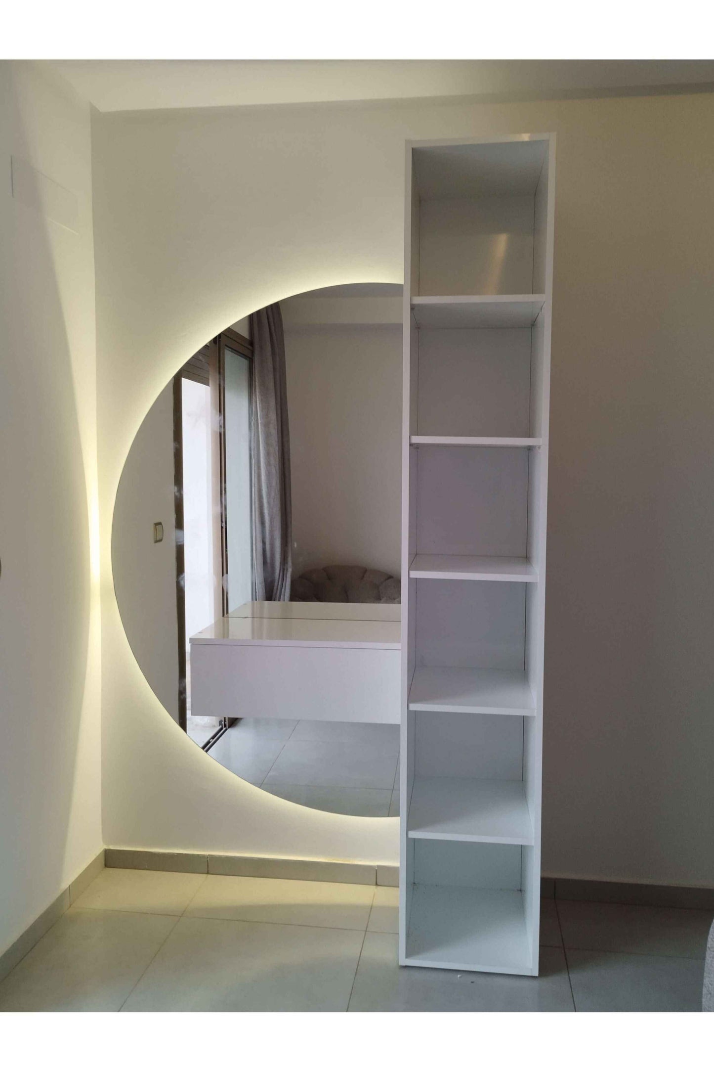 Nova Style : Ensemble Meuble et Miroir rétroéclairé