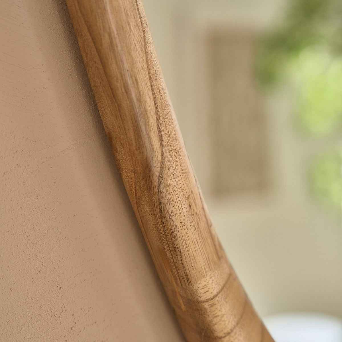 Miroir  de décoration en mindi BOIS massif 90 cm