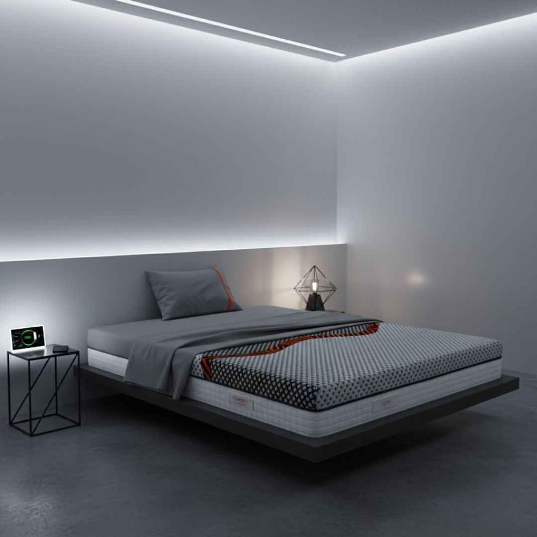 Matelas Luxury Memory – Mousse à Mémoire de Forme, Confort Mi-Ferme Adaptatif & Housse Lavable