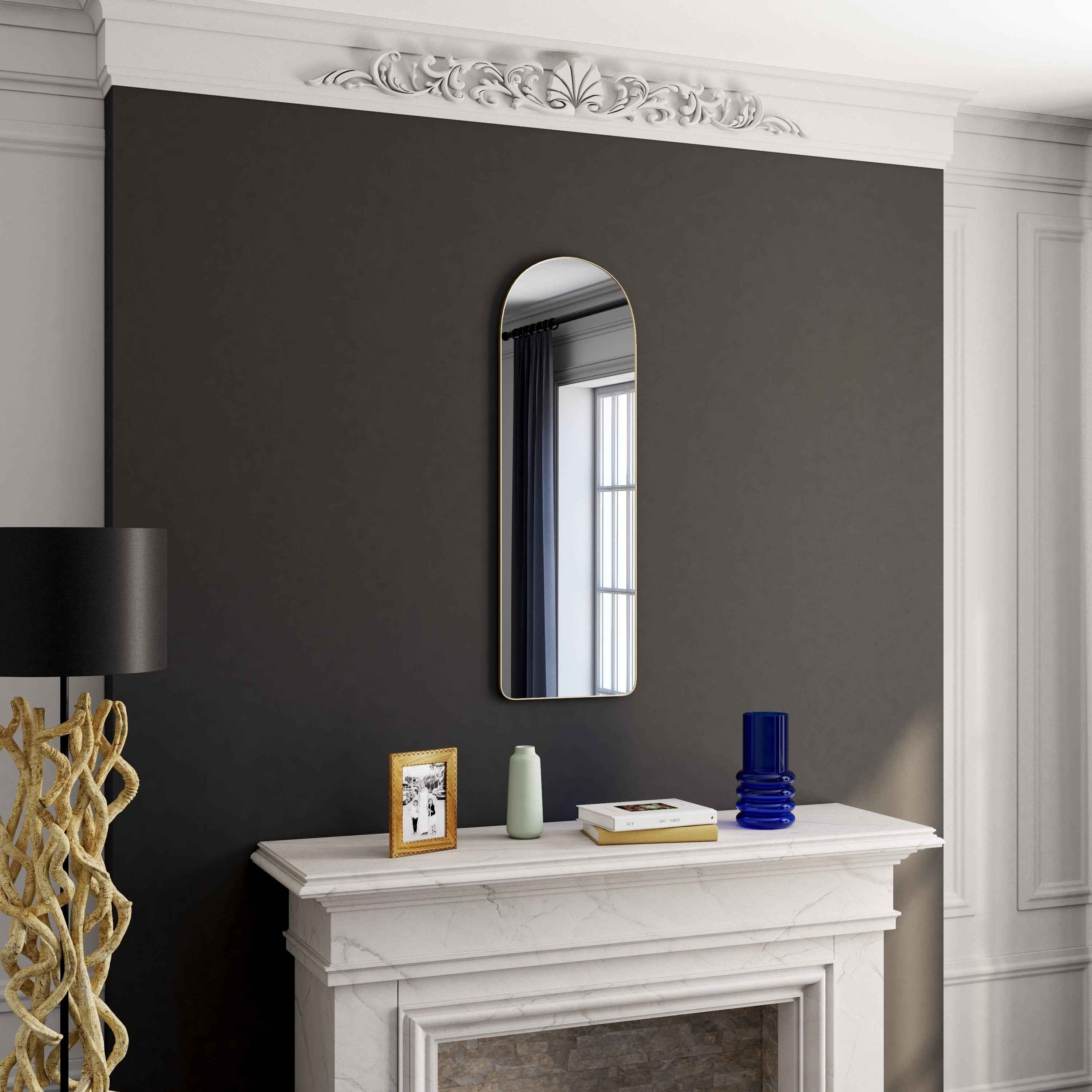 Miroir Elara noir – idéal pour entrée ou couloir.