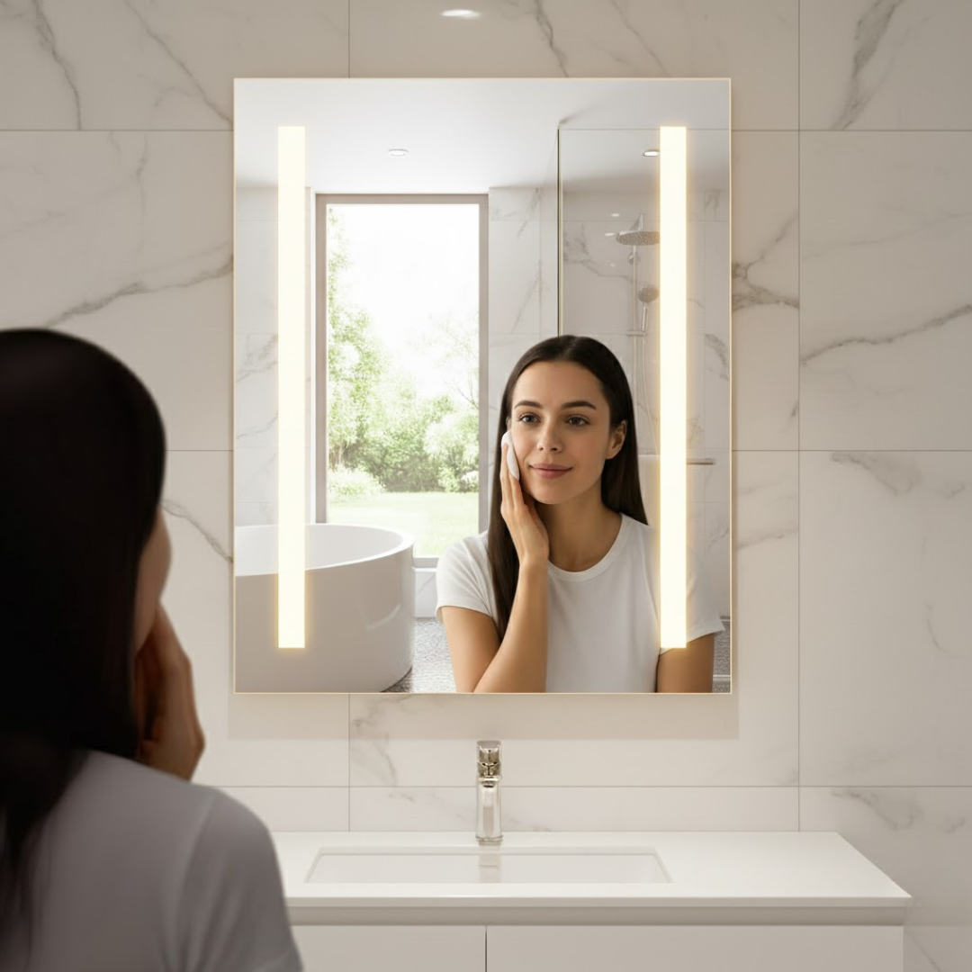 Zenith, Miroir Salle de Bain à Éclairage Intégré - Lemiroir.ma