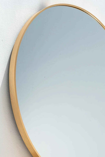 Miroir LUMINA Rond Doré (6 Diamètres)1