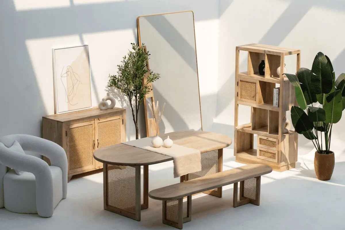 Miroir  Rectangulaire Doré –The Miroir 