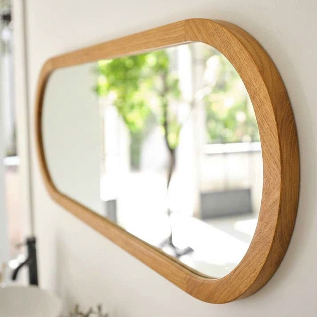 Miroir en bois 1