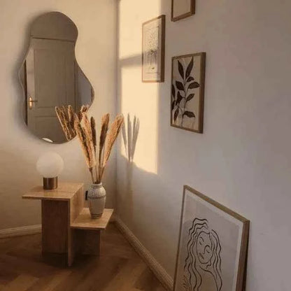 Miroir Ondine Nuage – Élégance Organique par The Miroir - Lemiroir.ma