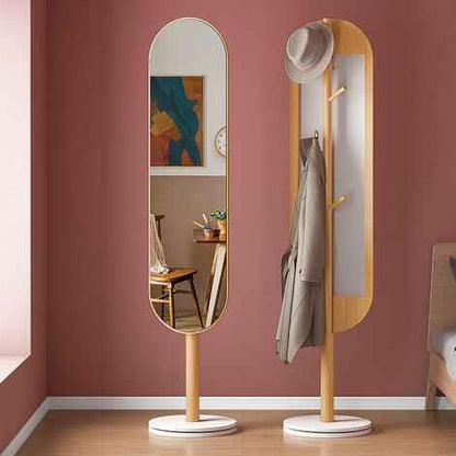 Freosen – Miroir sur pied 174x40 cm en bois