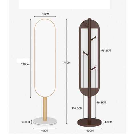 Freosen – Miroir sur pied 174x40 cm en bois