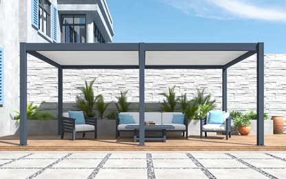 Pergola Aluminium Autoportante 6 × 4 m – Lemiroir