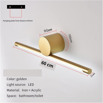 Applique murale Simple en doré pour tableau ou miroir