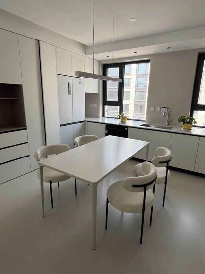 Chaise Elora en Métal Noir - Lemiroir.ma