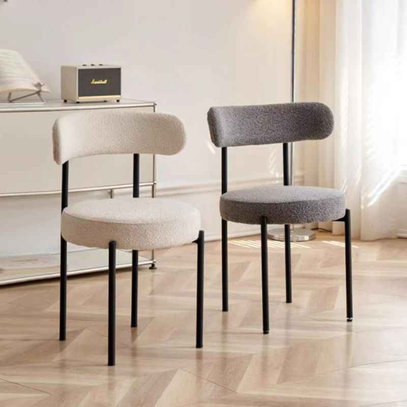 Chaise Elora en Métal Noir - Lemiroir.ma