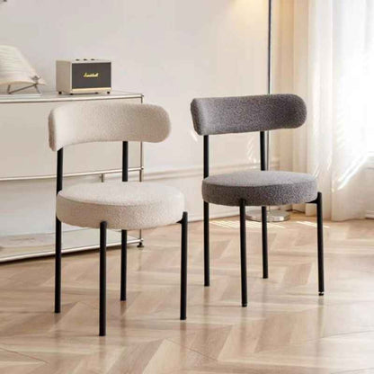 Chaise Elora en Métal Noir - Lemiroir.ma