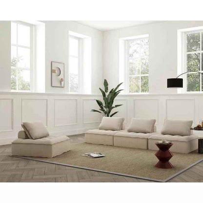 Canapé Méridienne Sable Confor - Lemiroir.ma