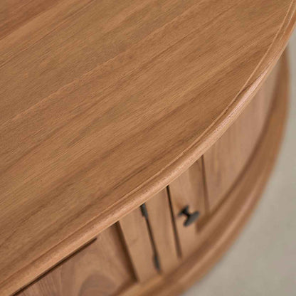 Meuble TV en bois de teck 160 cm