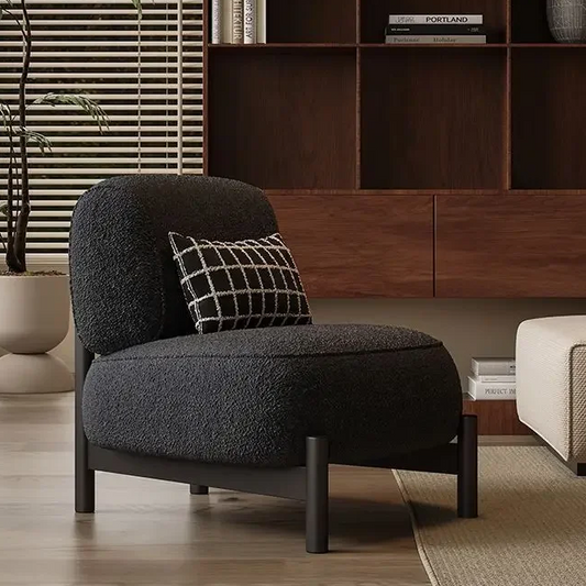 ANEMO – Chaise d’Appoint Design Nordique en Coton et Chanvre - Lemiroir.ma