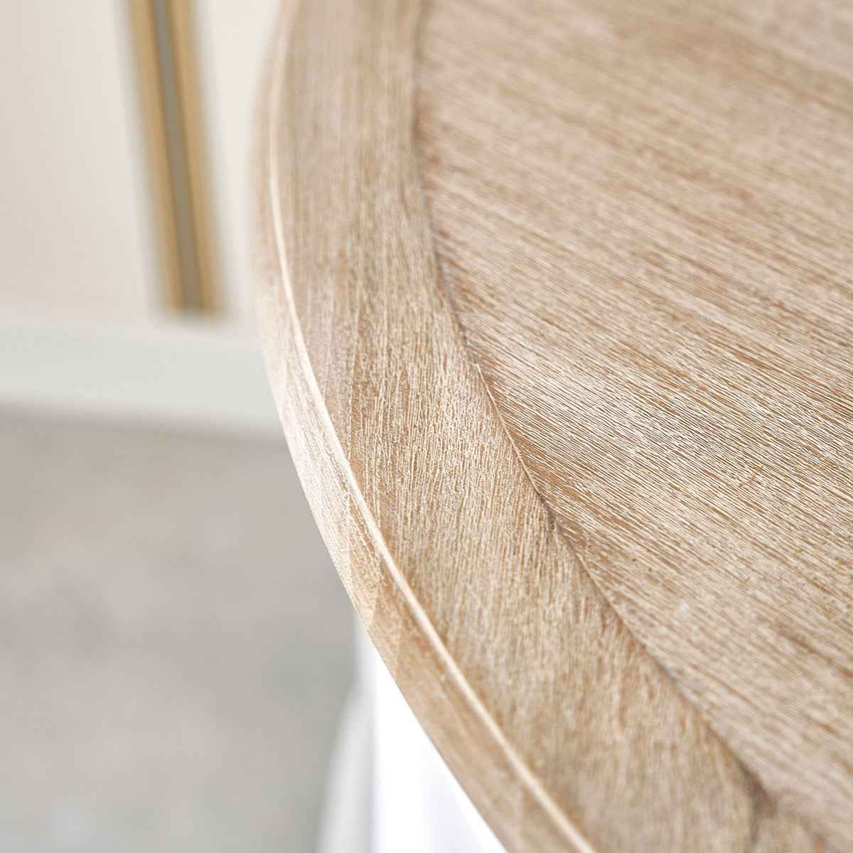 Meuble TV en bois d'acajou et teck blanc 160 cm