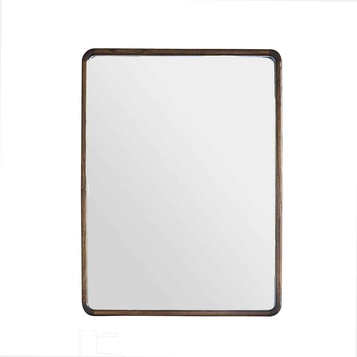 Miroir en mindi massif rectangulaire 80x60 cm