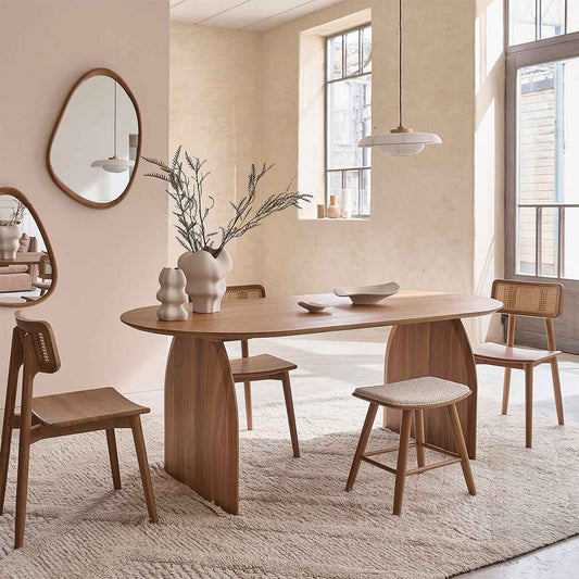 Table en teck massif 6/8 pers.