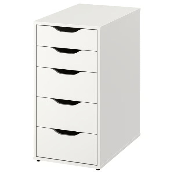 LAGKAPTEN / ALEX Bureau, gris/effet bois, 140x60 cm