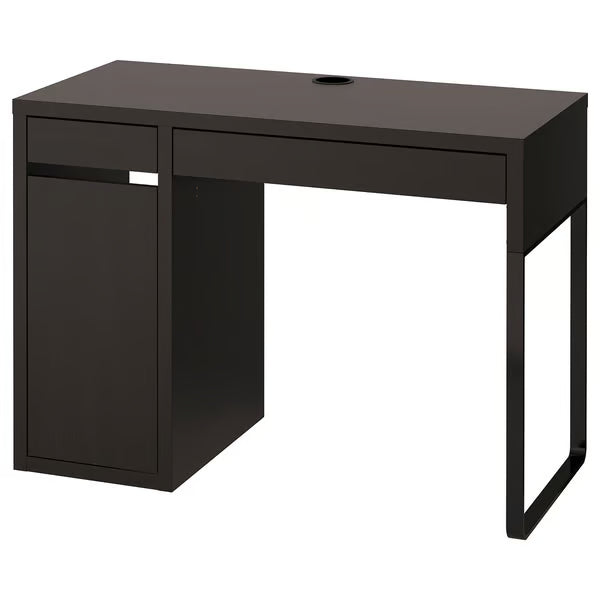 MICKE Bureau, blanc, 105x50 cm