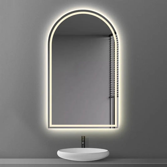Miroir Arche LED Mural - Design Arc Moderne