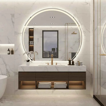 Miroir Rond AURA LED – Élégance & Pureté