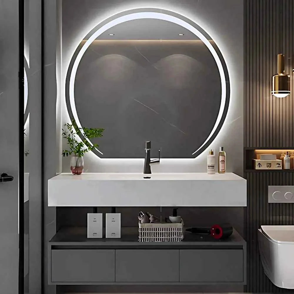 Miroir Rond AURA LED – Élégance & Pureté