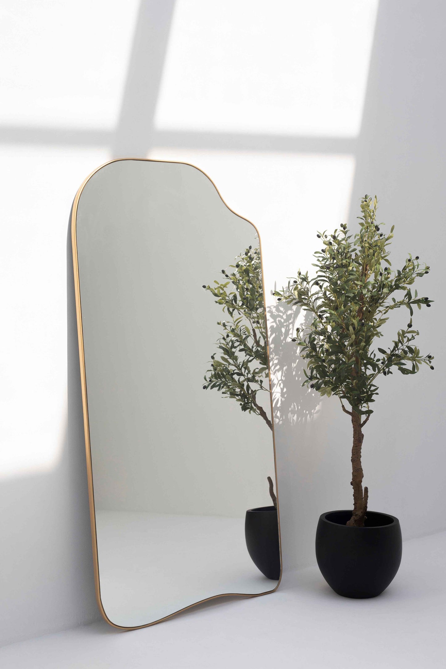 Grand Miroir Ondine Doré – The Miroir  Maroc - Lemiroir.ma