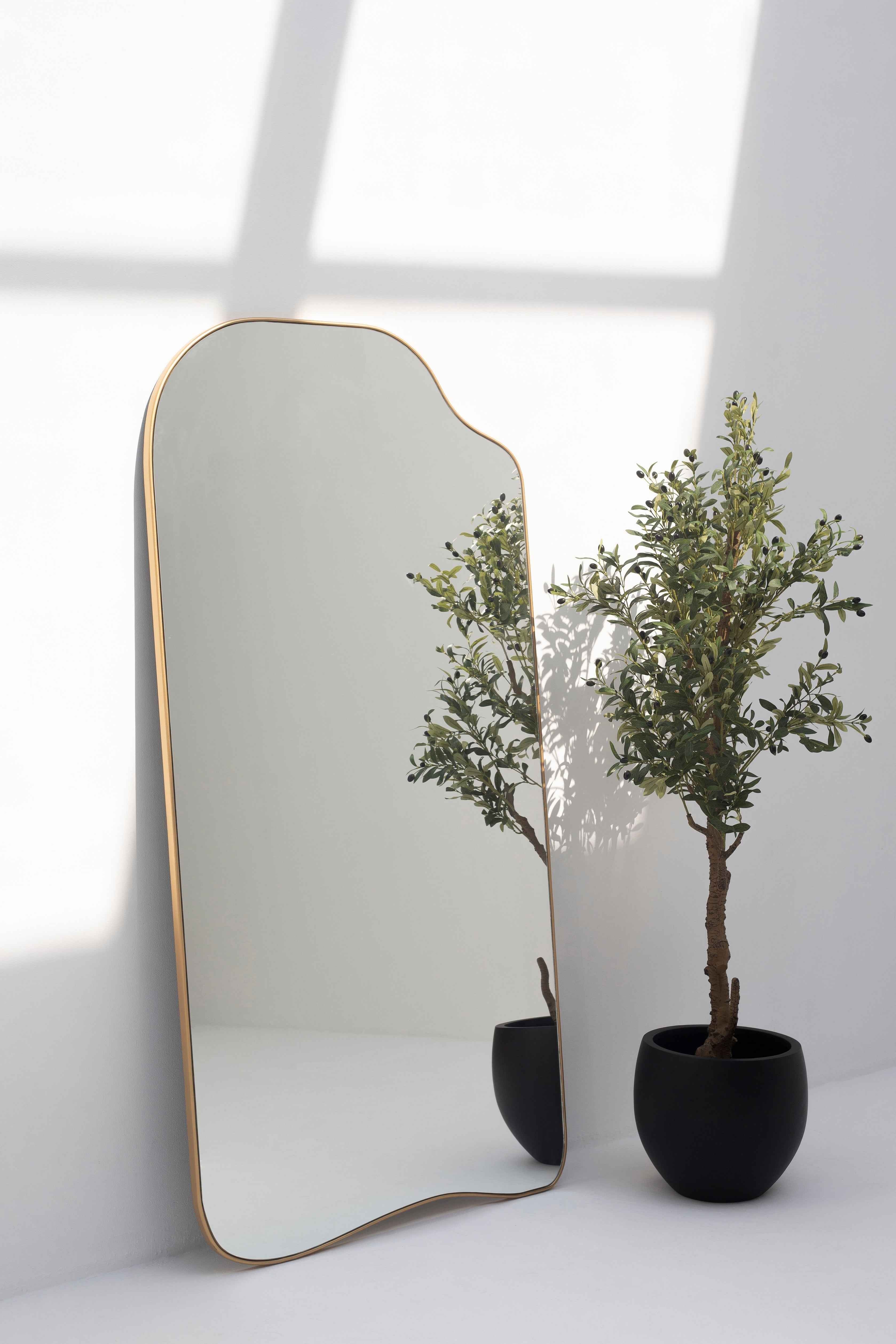 miroir mural design irrégulier