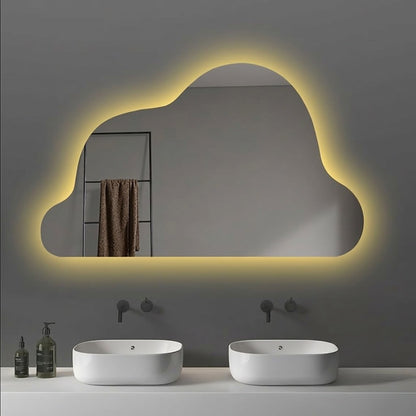 STARLEAD Miroir LED Organique Nuage
