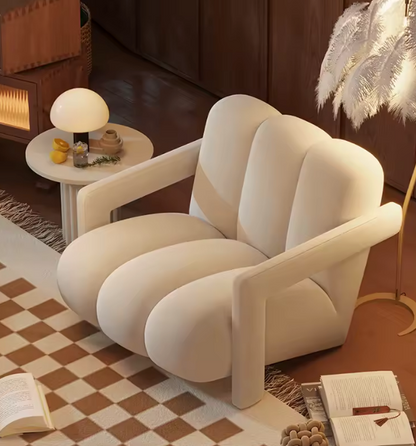 Chaise de Salon Scandi Luxe - Lemiroir.ma