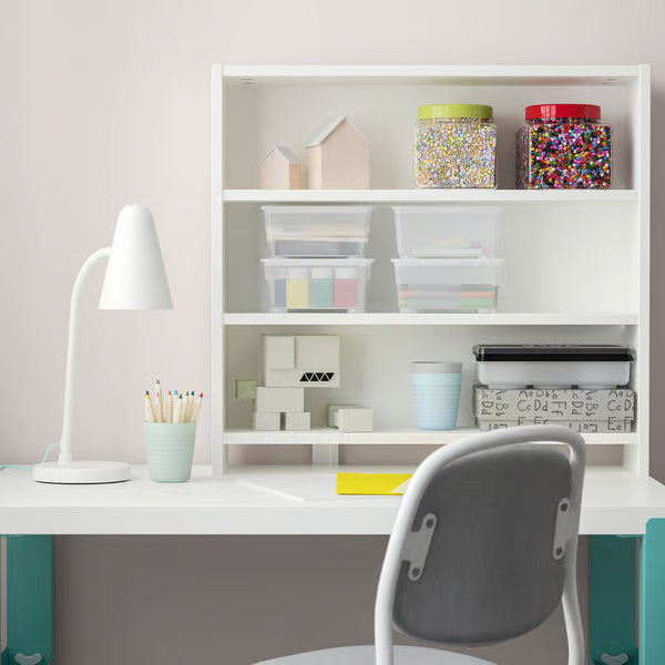 PÅHL Étagère pour bureau, blanc, 64x60 cm