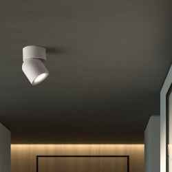 Spot apparent orientable noir GU10