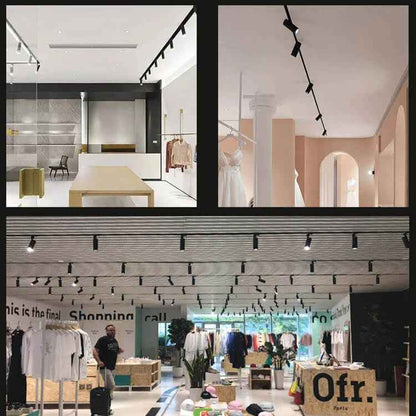 Projecteur 30w LED orientable sur rail monophasé