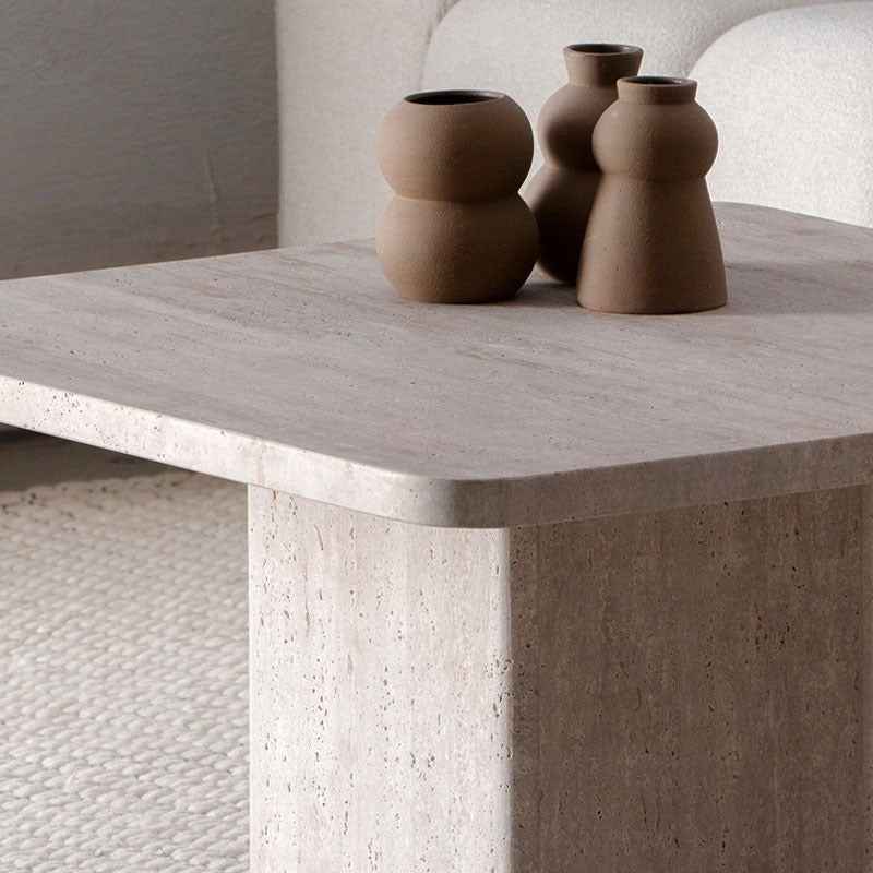 Table Basse Celya en Travertin