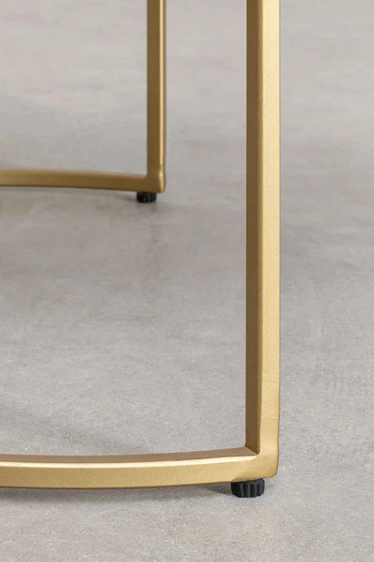Tables Gigognes en Marbre – Oréa | Véritable Marbre Blanc - Lemiroir.ma