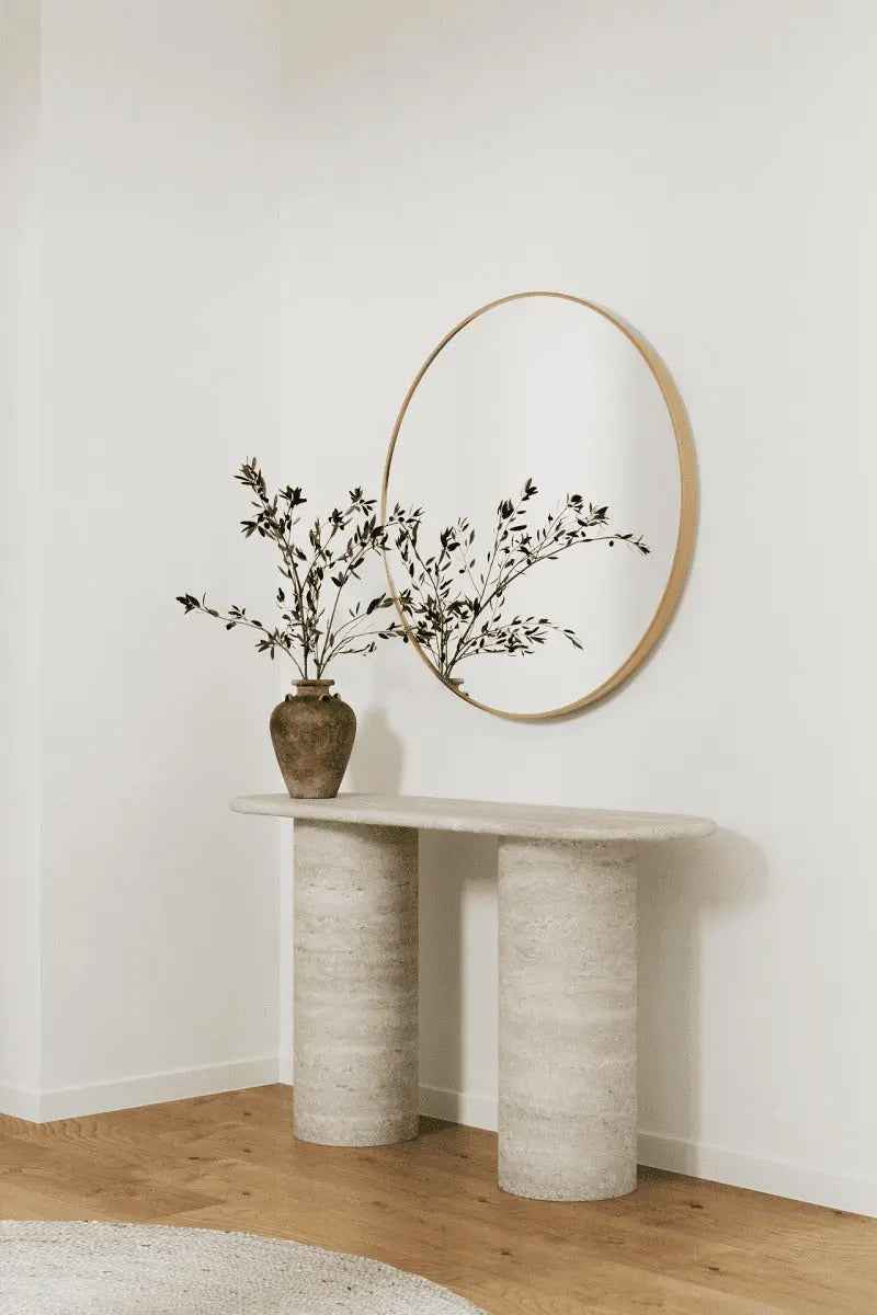 Miroir Rond Doré (7 Diamètres)- The Miroir - The Miroir