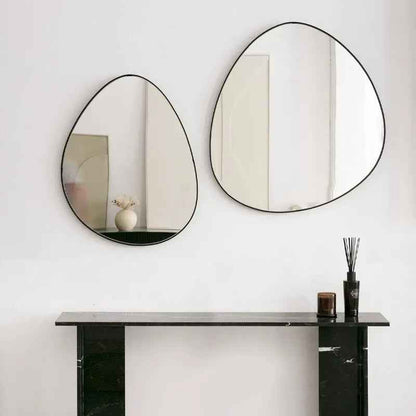 Duo de Miroirs Muraux Organiques - Lemiroir.ma