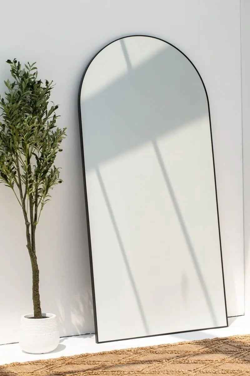 Miroir XXL Arqué Noir - The Miroir - Lemiroir.ma