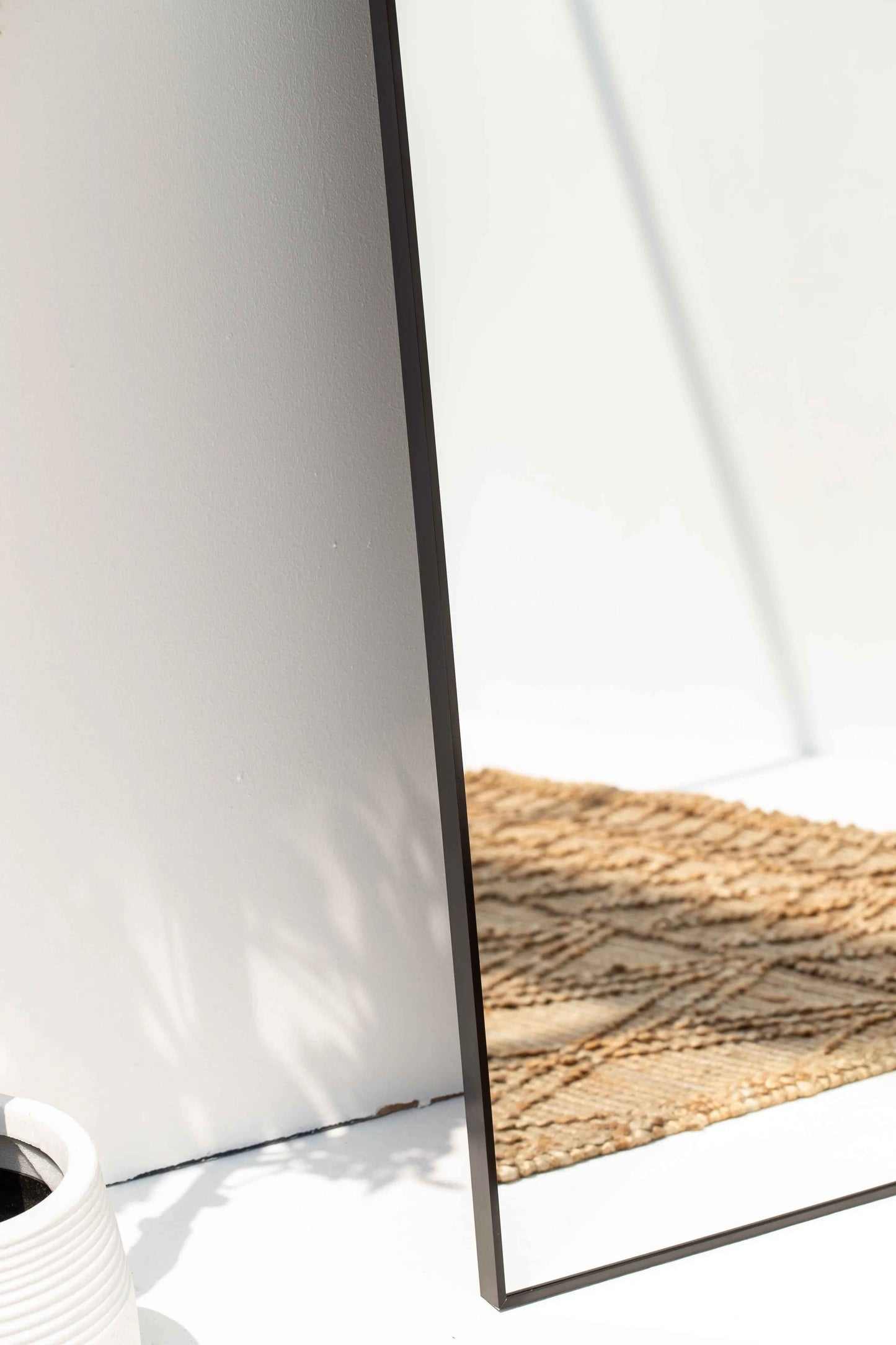 Miroir XXL Arqué Noir - The Miroir - Lemiroir.ma