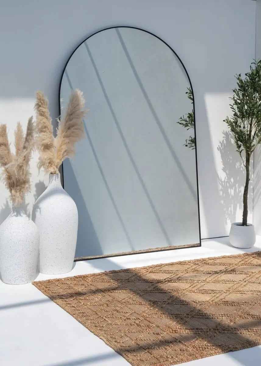 Miroir XXL Arqué Noir - The Miroir - Lemiroir.ma