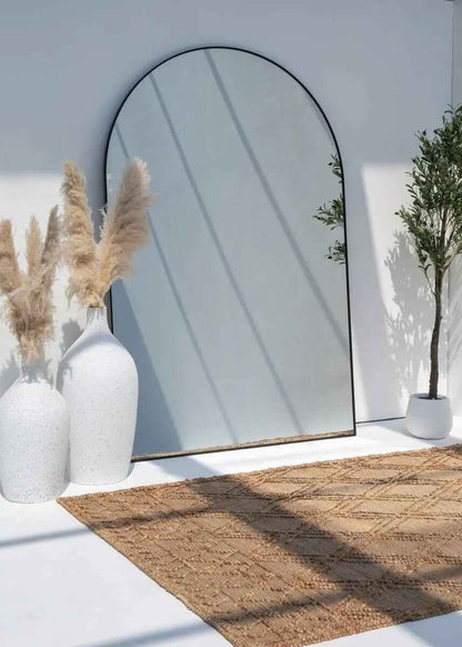 Miroir XXL Arqué Noir - The Miroir - Lemiroir.ma