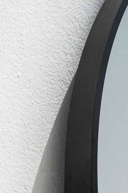 Miroir noir rond ( 5 Diamètre ) - The Miroir - Lemiroir.ma