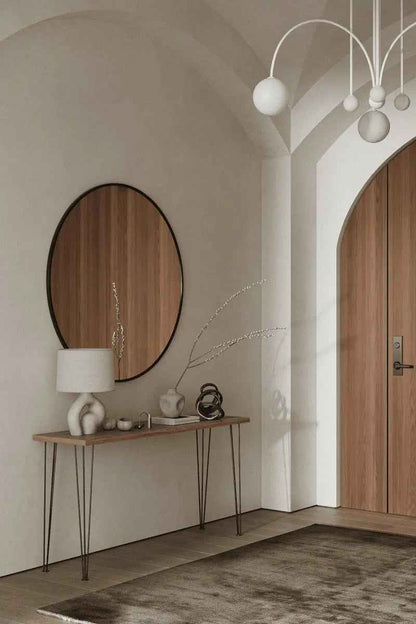 Miroir noir rond ( 5 Diamètre ) - The Miroir - Lemiroir.ma