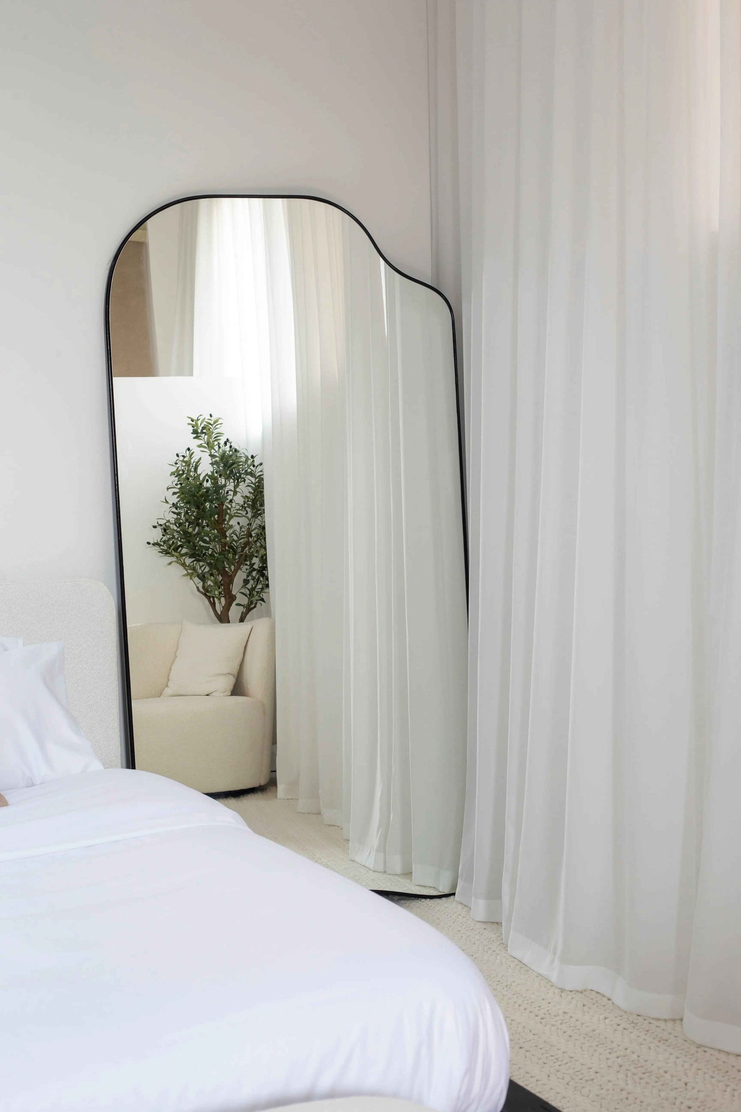 Grand Miroir avec Forme Irrégulière - Lemiroir.ma