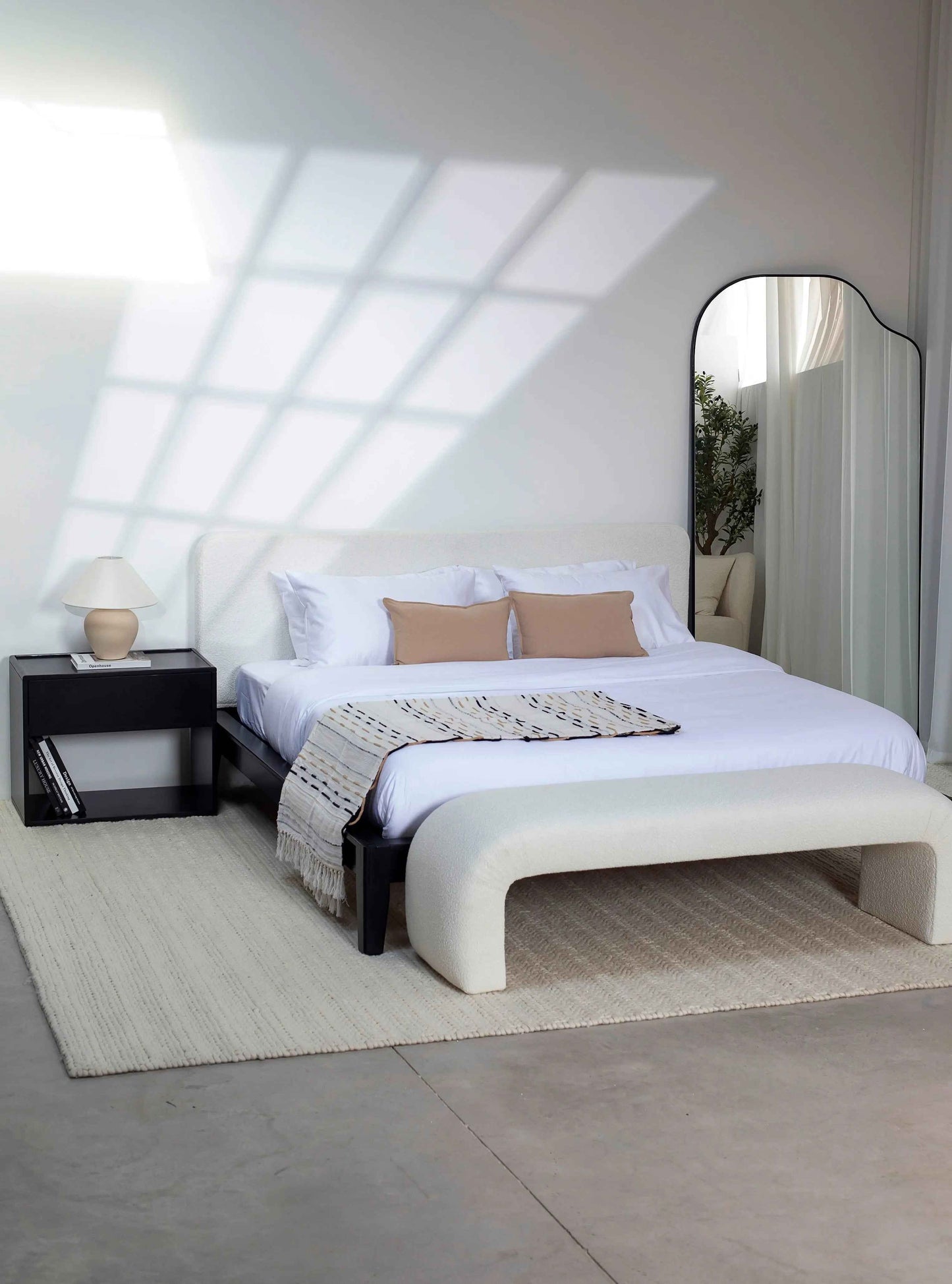 Grand Miroir avec Forme Irrégulière - Lemiroir.ma