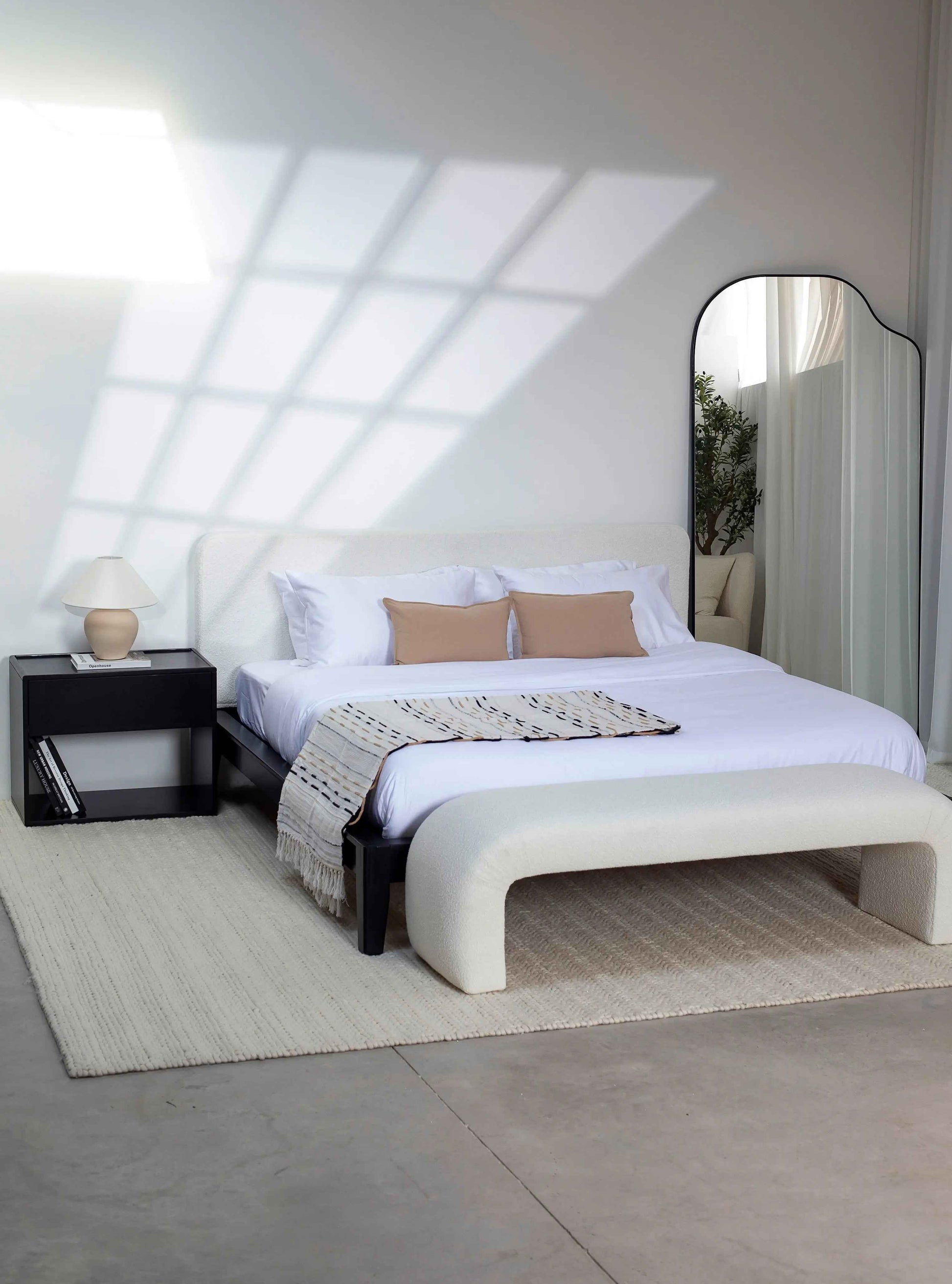 Grand Miroir avec Forme Irrégulière - Lemiroir.ma