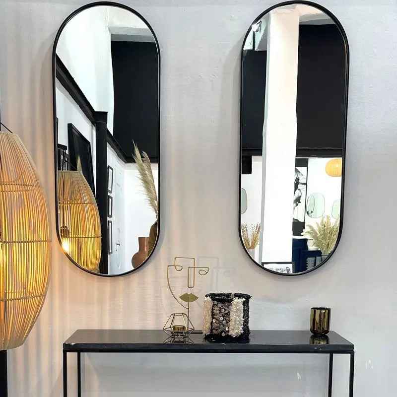 Miroir ovale 40cm*100cm - Lemiroir.ma